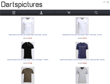 Tablet Screenshot of dartspictures.co.uk